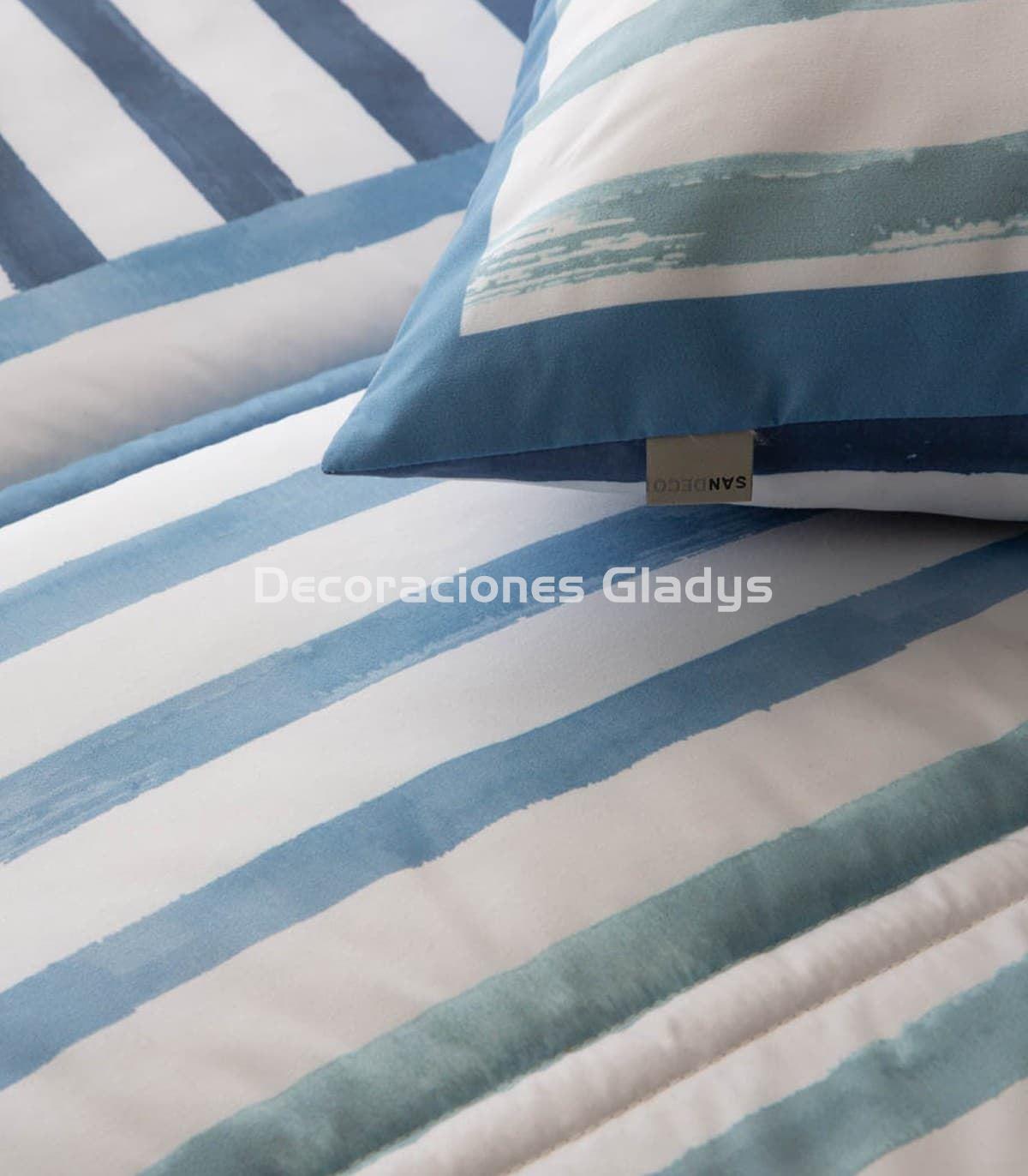 EDREDÓN HORNOS AZUL - Imagen 2