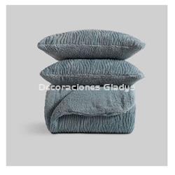 EDREDON JACQUARD CEDRIC AGUA MARINA - Imagen 2