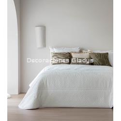 EDREDÓN JACQUARD MULA BLANCO - Imagen 1