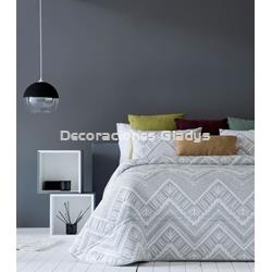 EDREDÓN JACQUARD NUCIA GRIS - Imagen 1