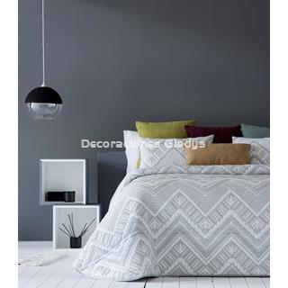 EDREDÓN JACQUARD NUCIA GRIS - Imagen 1