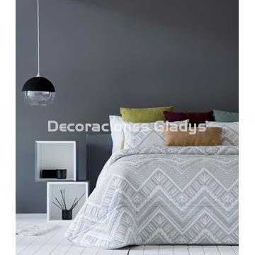 EDREDÓN JACQUARD NUCIA GRIS - Imagen 1