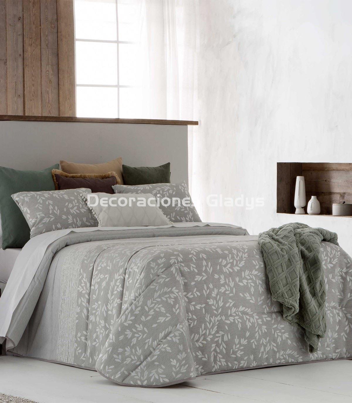 EDREDÓN JACQUARD TIRO GRIS - Imagen 1