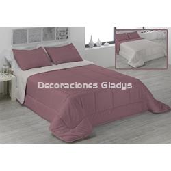 EDREDON NORDICO BICOLOR MAQUILLAJE-BEIG - Imagen 1