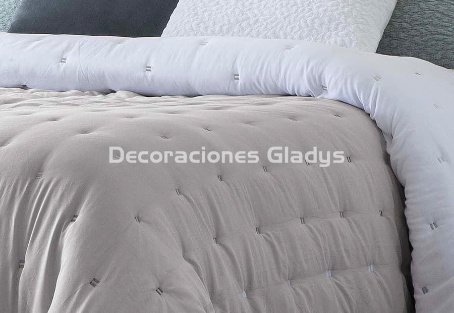 EDREDON NORDICO LIBET GRIS - Imagen 2