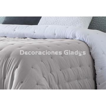 EDREDON NORDICO LIBET GRIS - Imagen 2