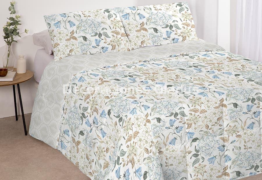 EDREDON REVERSIBLE FIORE - Imagen 1