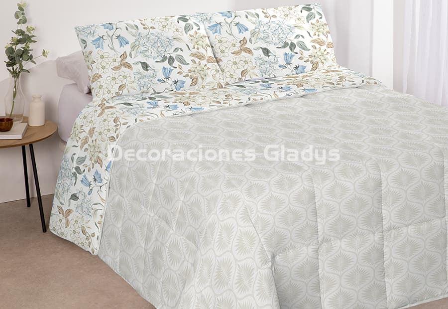 EDREDON REVERSIBLE FIORE - Imagen 2