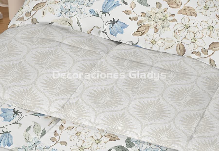 EDREDON REVERSIBLE FIORE - Imagen 3