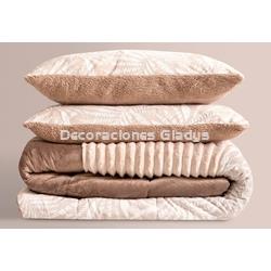 EDREDON SHERPA OSLAN BEIG - Imagen 2