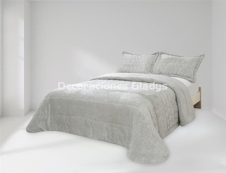 EDREDON SHERPA SHERIDAN GRIS - Imagen 1
