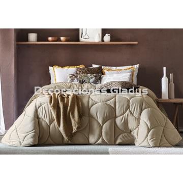 EDREDON TERCIOPELO ARNI BEIG - Imagen 1