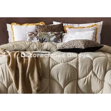 EDREDON TERCIOPELO ARNI BEIG - Imagen 2