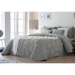 EDREDON TERCIOPELO ARNI GRIS - Imagen 1