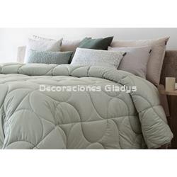 EDREDON TERCIOPELO ARNI VERDE - Imagen 2