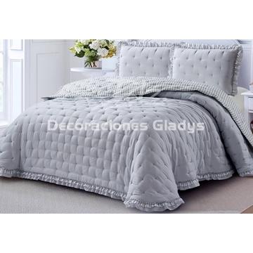 EDREDON WENDY GRIS - Imagen 1