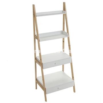 ESTANTERIA 2 ESTANTES + 2 CAJONES PARED - Imagen 1