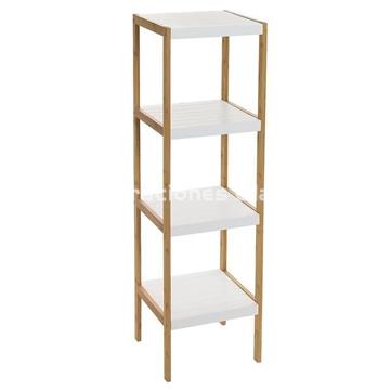 ESTANTERIA 4 ESTANTES BAMBU - Imagen 1