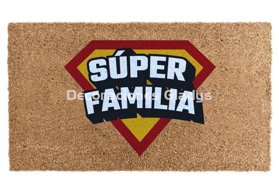 FELPUDO SUPER FAMILIA - Imagen 1