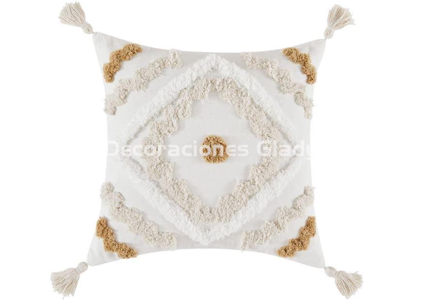 FUNDA COJIN BOHO ROMBOS - Imagen 2