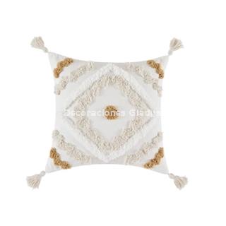 FUNDA COJIN BOHO ROMBOS - Imagen 2
