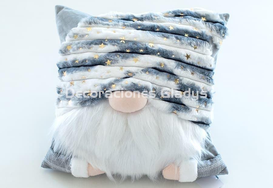 FUNDA COJIN DUENDE AZUL - Imagen 1