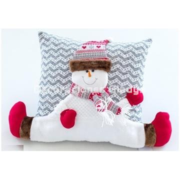 FUNDA COJIN MUÑECO NIEVE - Imagen 1