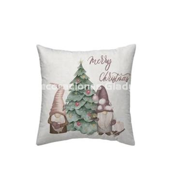FUNDA DE COJÍN TERCIOPELO NAVIDAD 23-22 - Imagen 1