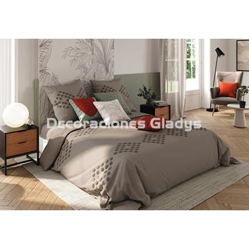 FUNDA NORDICA CAPITONE GRIS - Imagen 1