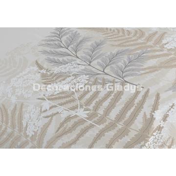 FUNDA NORDICA LEAF BEIG - Imagen 2