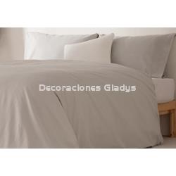 FUNDA NORDICA LISA  GRIS - Imagen 2