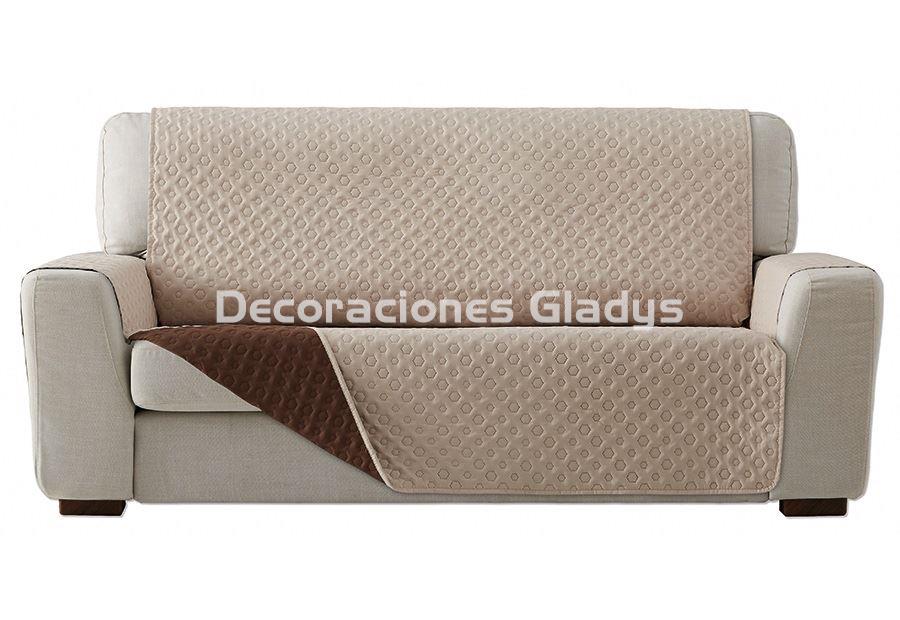 FUNDA SOFA ACOLCHADA LAIA - Fundas de sofá para salón