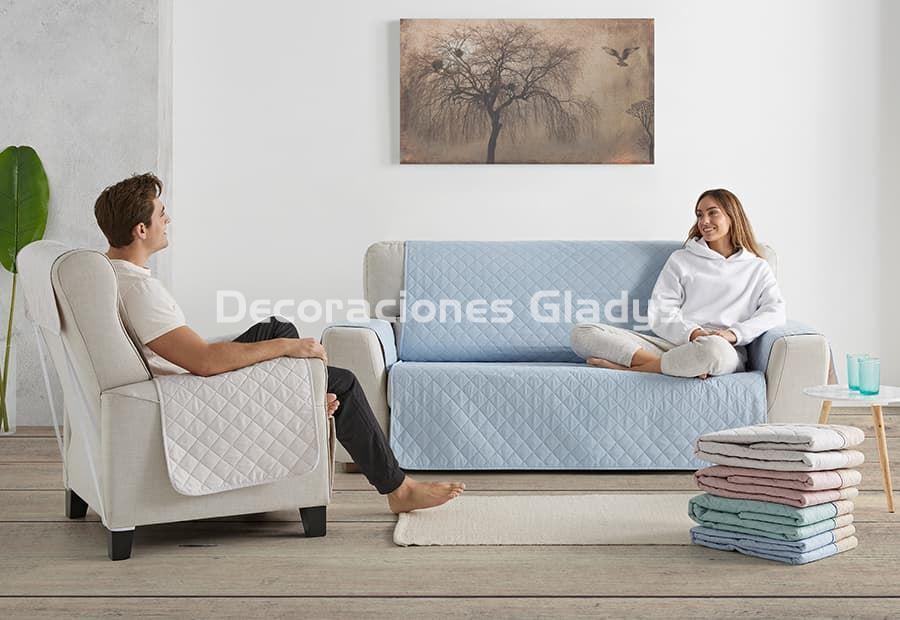 Funda Sofá Acolchada Chaise Longue Práctica OSLO