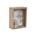 HUCHA MDF CRISTAL BEIGE - Imagen 1