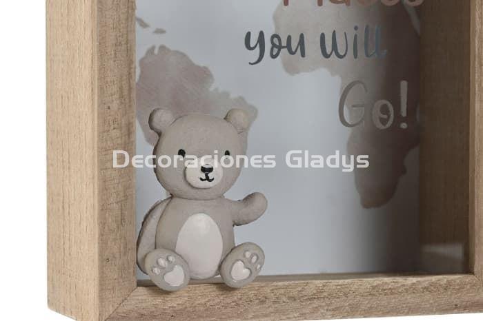 HUCHA MDF CRISTAL BEIGE - Imagen 3