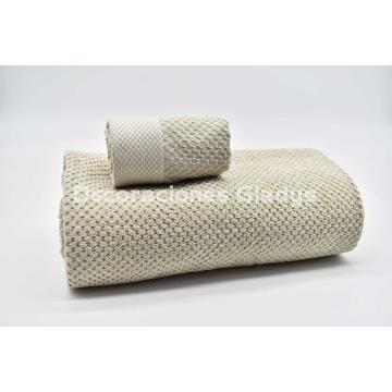JUEGO DE 3 TOALLAS T3572C BEIGE - Imagen 1