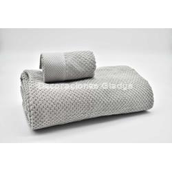 JUEGO DE 3 TOALLAS T3572C GRIS - Imagen 1