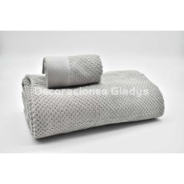 JUEGO DE 3 TOALLAS T3572C GRIS - Imagen 1