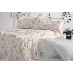 JUEGO DE SABANAS TELA 140 MELOCOTON - Imagen 1