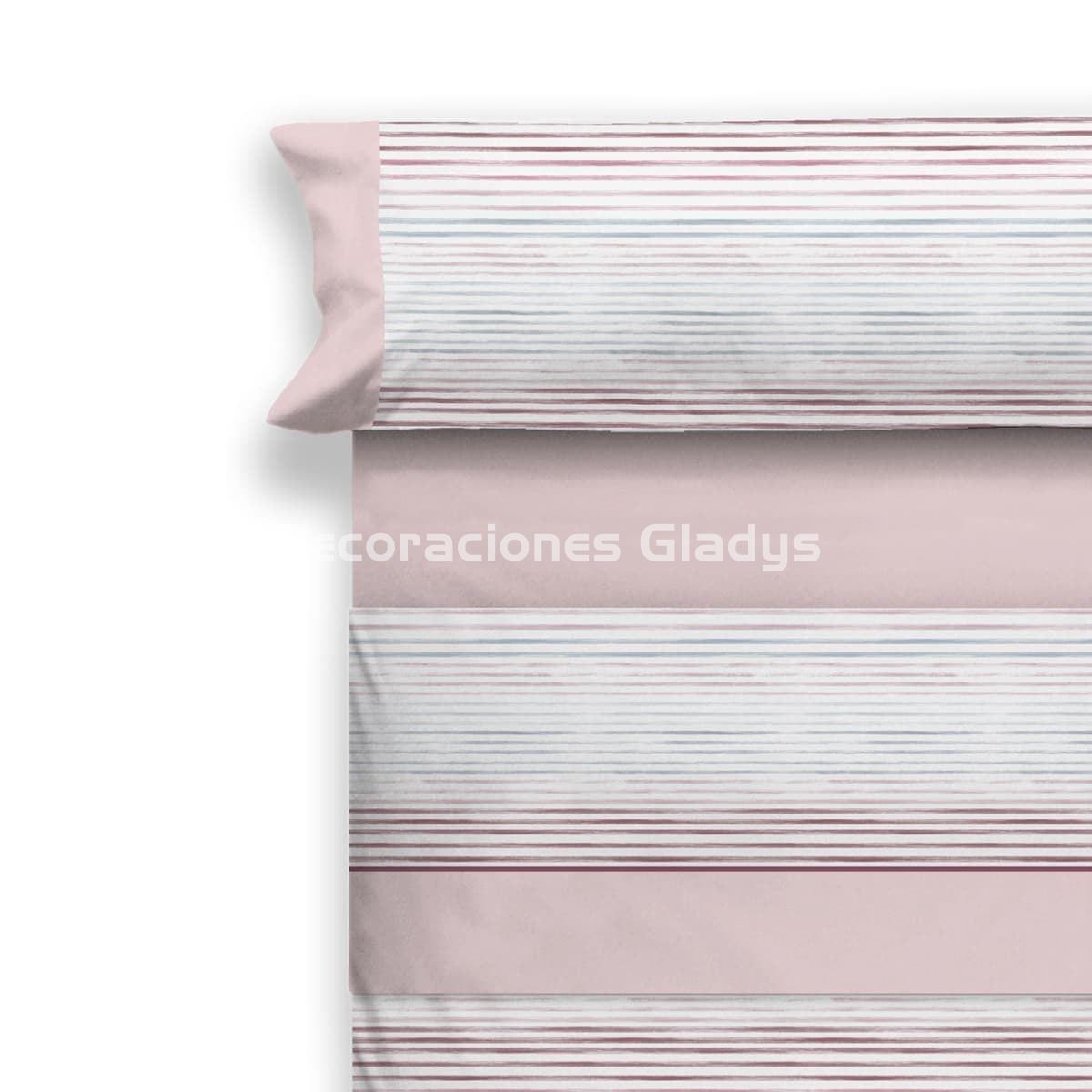 JUEGO DE SABANAS TELA LALA ROSA - Imagen 1