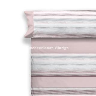 JUEGO DE SABANAS TELA LALA ROSA - Imagen 1