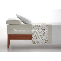 JUEGO SABANAS AREZO BEIG - Imagen 1