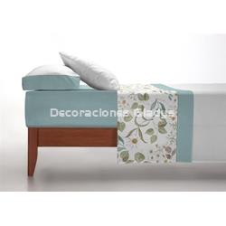 JUEGO SABANAS AREZO VERDE - Imagen 1