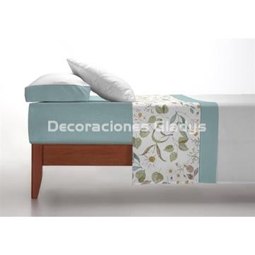 JUEGO SABANAS AREZO VERDE - Imagen 1