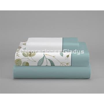 JUEGO SABANAS AREZO VERDE - Imagen 2