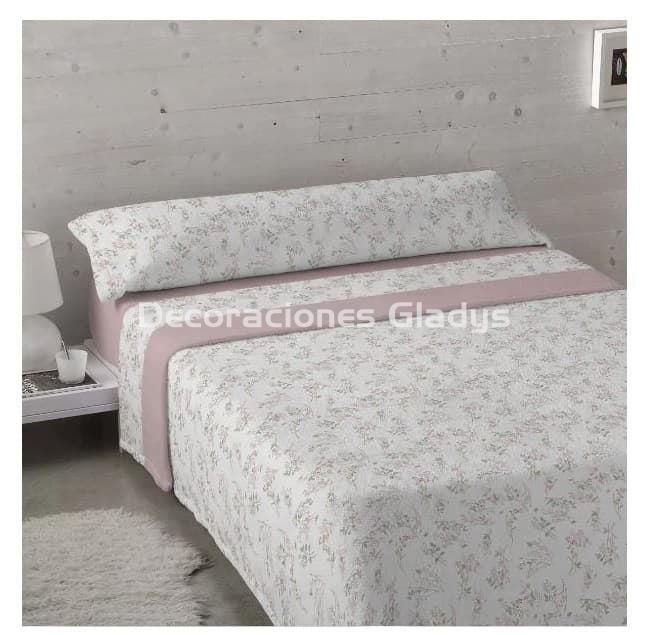 JUEGO SABANAS CORALINA ELENI ROSA - Imagen 1