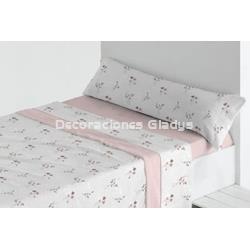 JUEGO SABANAS CORALINA JULIET MAQUILLAJE - Imagen 1