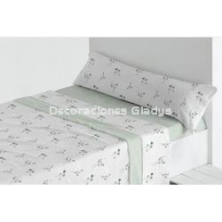 JUEGO SABANAS CORALINA JULIET OLIVA - Imagen 1