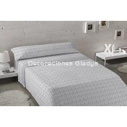 JUEGO SABANAS CORALINA VEDA GRIS - Imagen 1