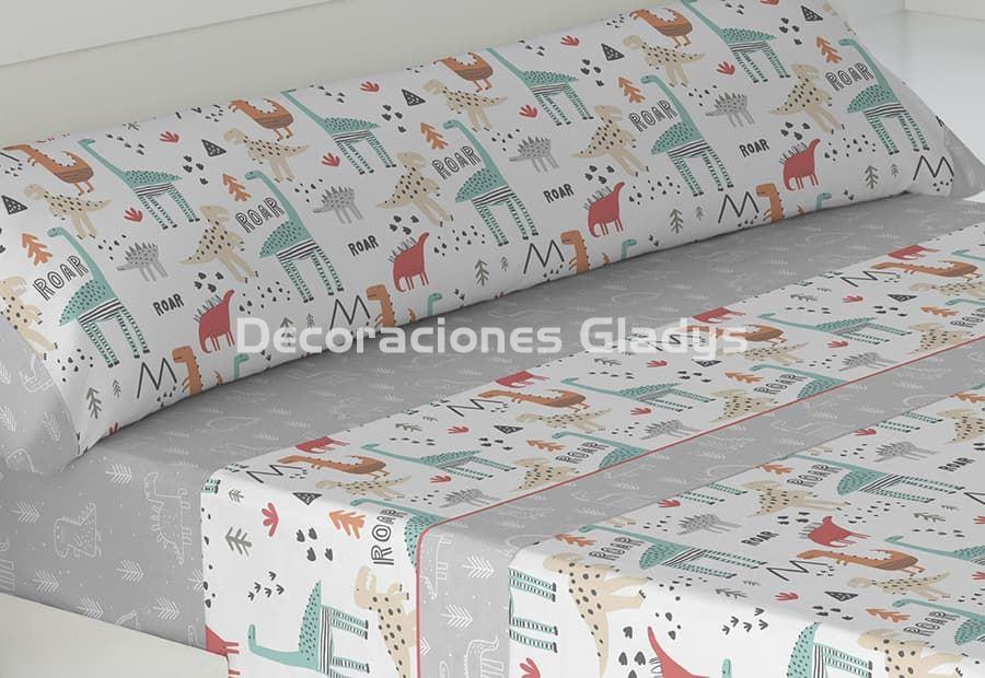 JUEGO SABANAS DINOS - Imagen 1